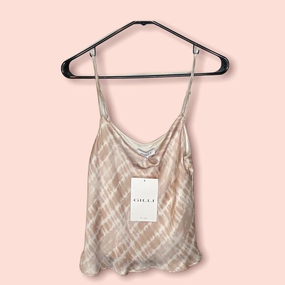 LModcloth Gilli tie dye blush fiully lined camisole Stitch Fix S sample - Picture 1 of 6